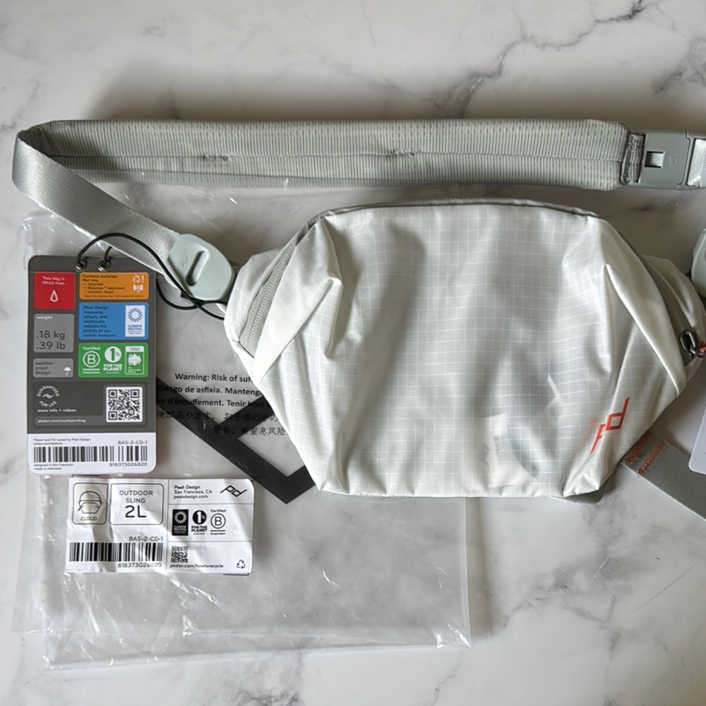 Peak Design Outdoor Sling 2L Cloud